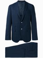 The Gigi - Checked Suit - Men - Cotton/acetate/cupro/virgin Wool - 52, Blue, Cotton/acetate/cupro/virgin Wool