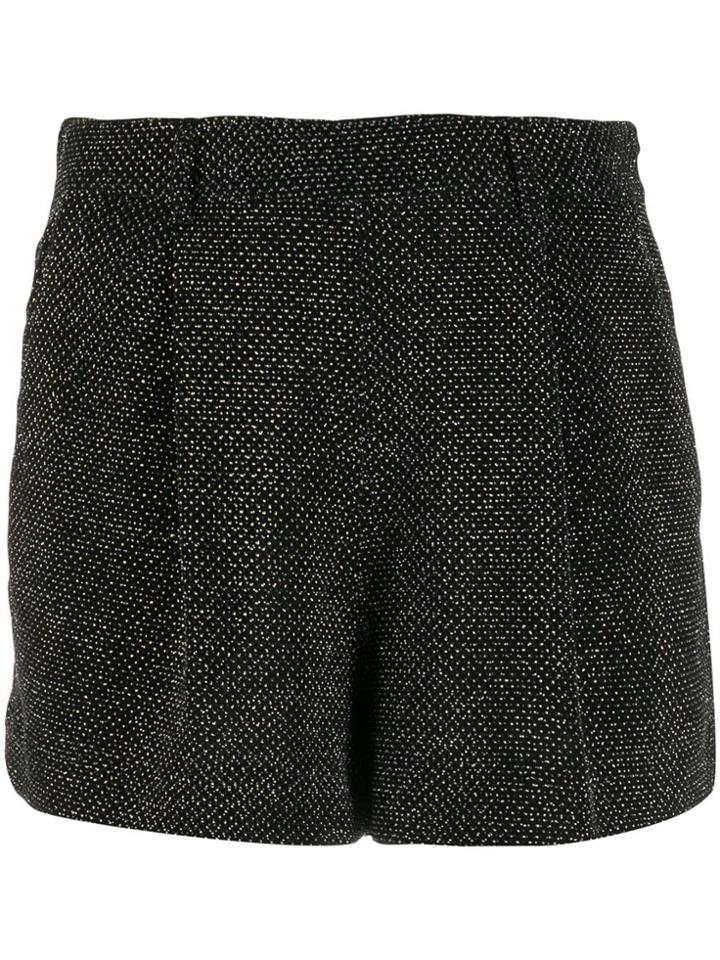 Philosophy Di Lorenzo Serafini High-waisted Mini Shorts - Black