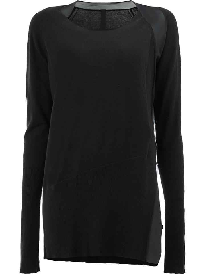 Ilaria Nistri Long Line Jumper - Black