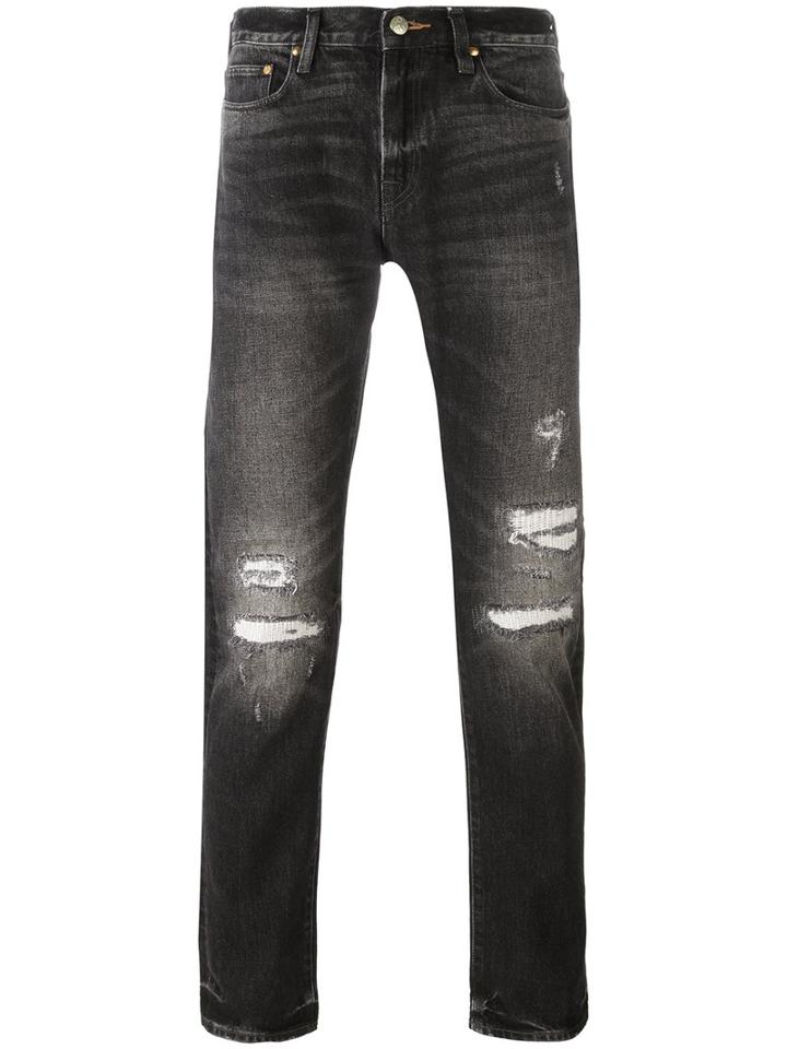 Ps By Paul Smith - Destroyed Skinny Jeans - Men - Cotton - 34, Black, Cotton