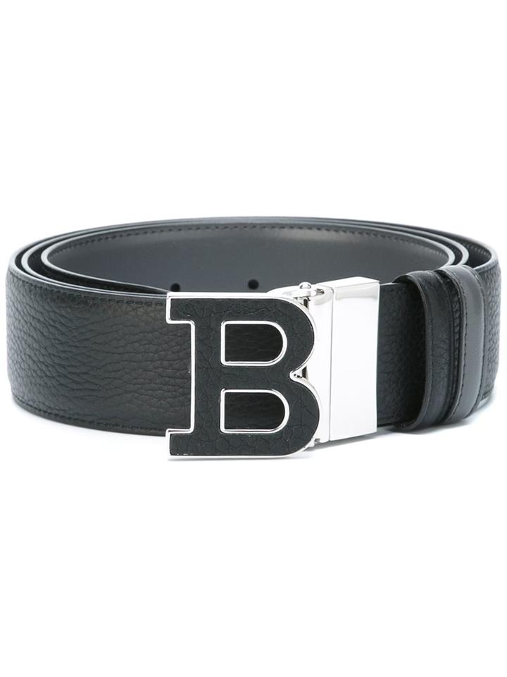 Bally Logo Plaque Belt