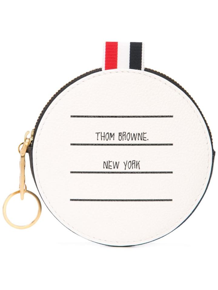 Thom Browne Circular Wallet - Black