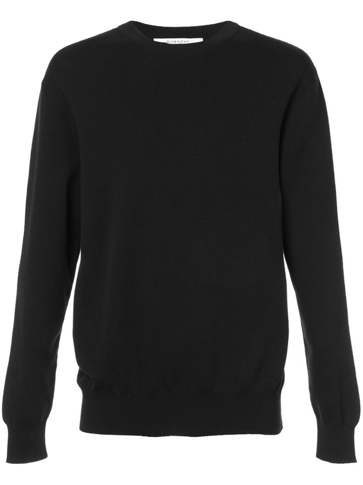 Givenchy Fine Rib Sweatshirt - Black