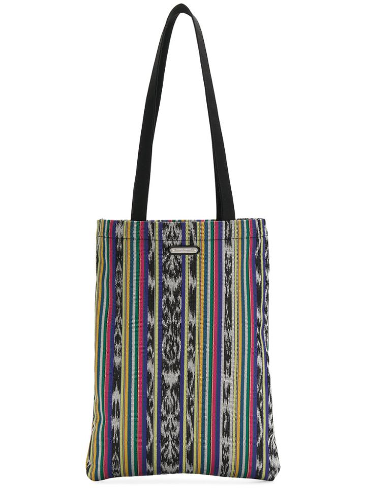 Saint Laurent Antibe Ikat Flat Shopping Bag - Multicolour