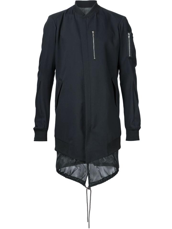 Devoa Mesh Layer Bomber Jacket