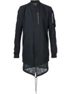 Devoa Mesh Layer Bomber Jacket