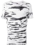 Faith Connexion Striped T-shirt, Adult Unisex, Size: Small, White, Linen/flax
