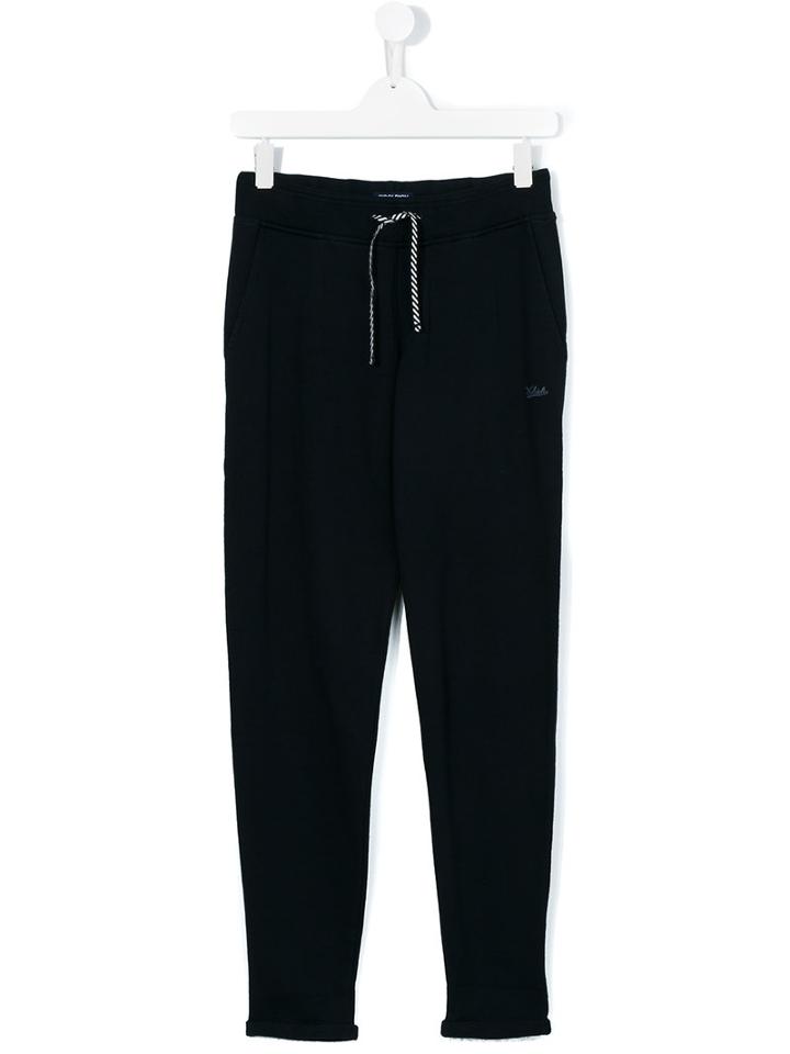 Woolrich Kids - Teen Drawstring Jogging Bottoms - Kids - Cotton - 14 Yrs, Boy's, Blue