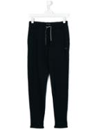Woolrich Kids - Teen Drawstring Jogging Bottoms - Kids - Cotton - 14 Yrs, Boy's, Blue
