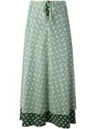 Jean Paul Gaultier Vintage Layered Polka Dot Skirt