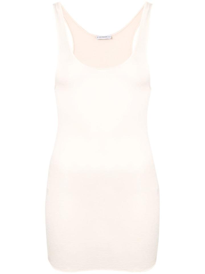 Fine Edge Slim-fit Tank Top - Neutrals