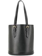 Louis Vuitton Vintage Bucket Pm Shoulder Tote Bag - Black