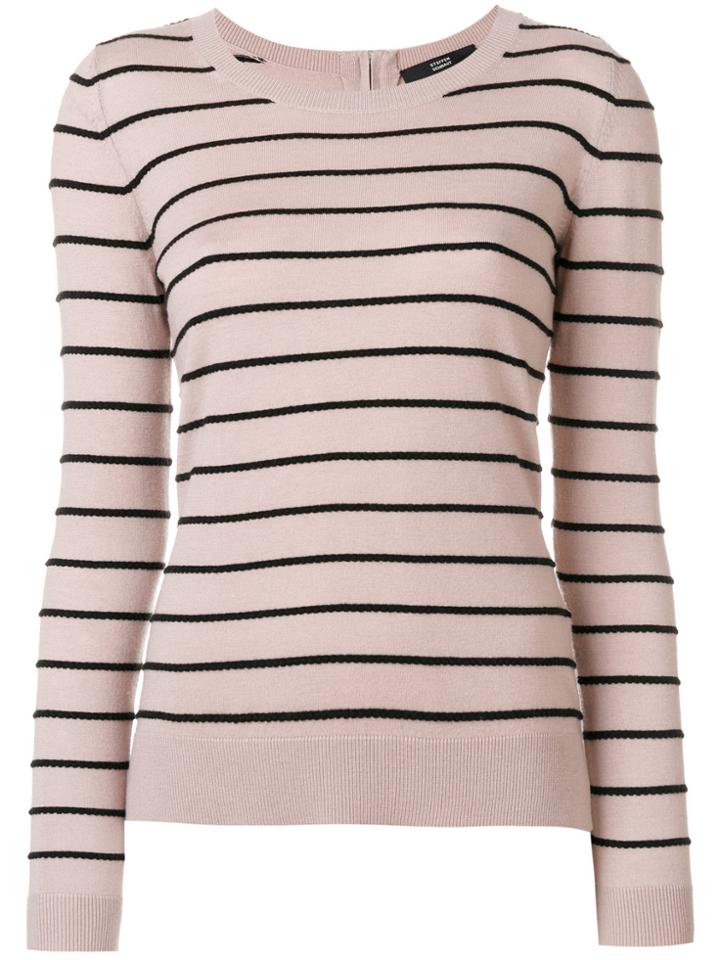 Steffen Schraut Striped Jumper - Black