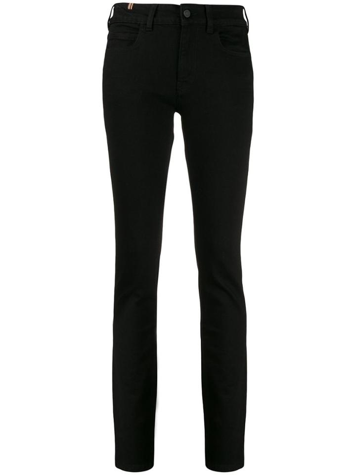 Notify Bamboo Mid-rise Skinny Jeans - Black