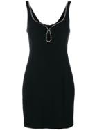 Alexander Wang Ball Chain Trim Mini Dress - Black