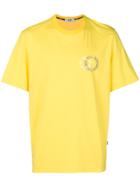 Msgm Crew Neck T-shirt - Yellow & Orange