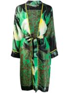 P.a.r.o.s.h. Sharise Kimono Coat - Green