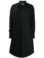 A.f.vandevorst Dexter Shirt Midi Dress - Black
