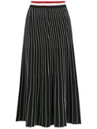 Nk Knitted Pleated Midi Skirt - Black