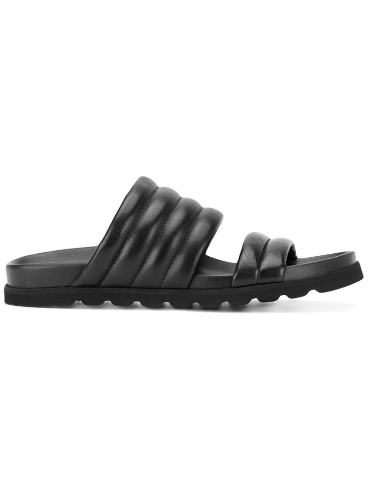 Ann Demeulemeester Strapped Sandals - Black