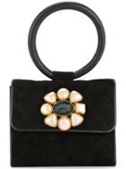 Chanel Pre-owned Pearl Bijou Mini Bag - Black