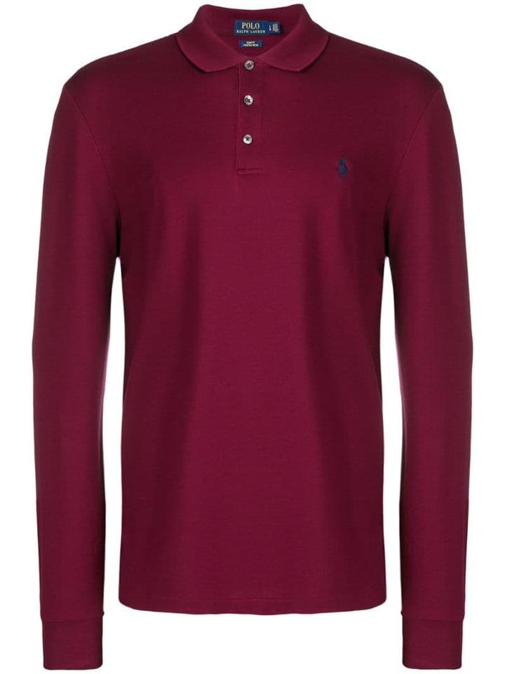 Polo Ralph Lauren Longsleeved Polo Shirt - Red