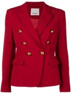 Pinko Double Breasted Blazer - Red