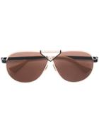 Altuzarra Aviator Frame Sunglasses - Nude & Neutrals