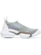 Reebok Multicoloured Opus 3d Knitted Sneakers - Blue