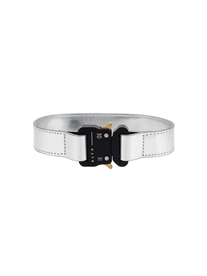 Alyx Buckle Up Necklace - Grey