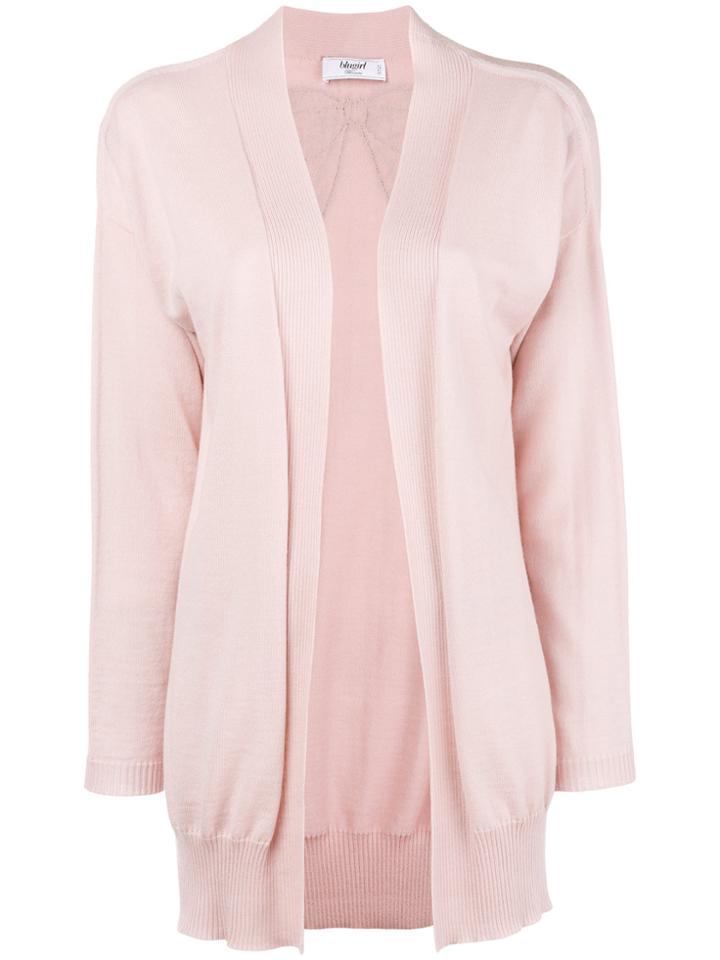 Blugirl Longline Cardigan - Pink & Purple