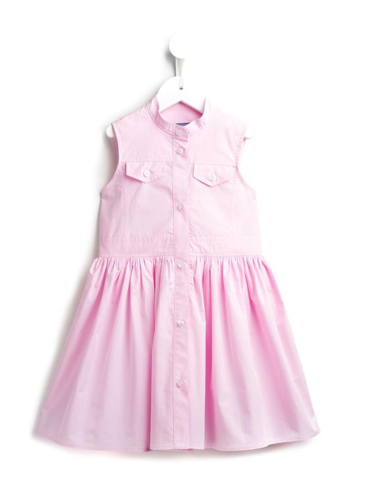 Fay Kids Pleated Dress, Girl's, Size: 12 Yrs, Pink/purple