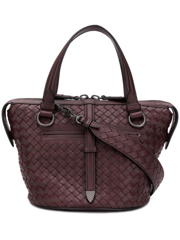 Bottega Veneta Tambura Bag - Red