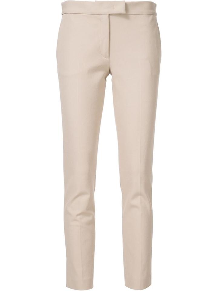 Joseph Cropped Trousers, Women's, Size: 44, Nude/neutrals, Viscose/spandex/elastane/cotton