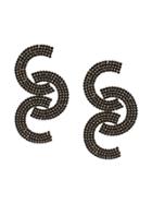 Silvia Gnecchi Connected Semi Circles Earrings - Gold