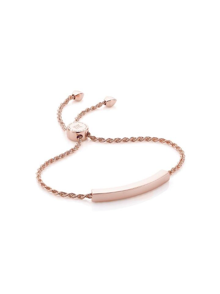 Monica Vinader Linear Chain Bracelet - Gold