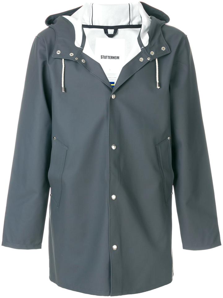 Stutterheim Hooded Jacket - Grey