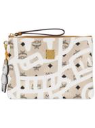 Mcm Eddie Kang Charm Pouch Bag - Nude & Neutrals