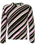 Comme Des Garçons Vintage Diagonal Striped T-shirt - Multicolour