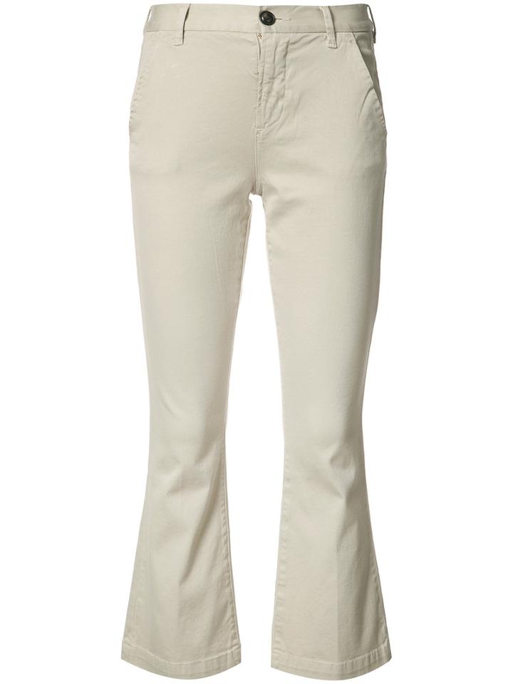 Frame Denim Le Crop Jeans, Women's, Size: 27, Nude/neutrals, Cotton/spandex/elastane