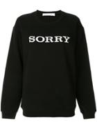 Walk Of Shame Sorry Sweatshirt - Black