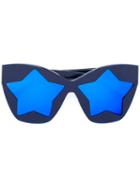 Stella Mccartney Kids Oversized Star Sunglasses, Girl's, Blue