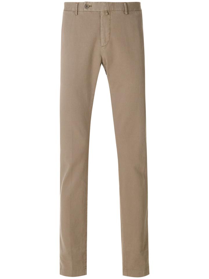 Hackett Straight Leg Trousers - Nude & Neutrals