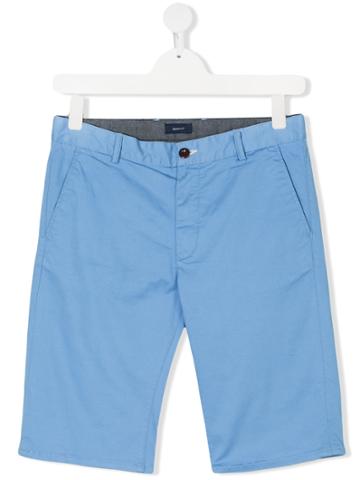 Gant Kids Classic Chino Shorts - Blue