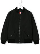 Msgm Kids Classic Bomber Jacket, Girl's, Size: 10 Yrs, Black