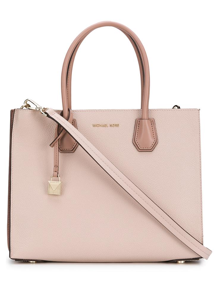 Michael Michael Kors Mercer Large Tote Bag - Pink & Purple
