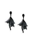 Oscar De La Renta Petal Style Earrings