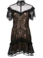 Jonathan Simkhai Lace Detail Dress - Black