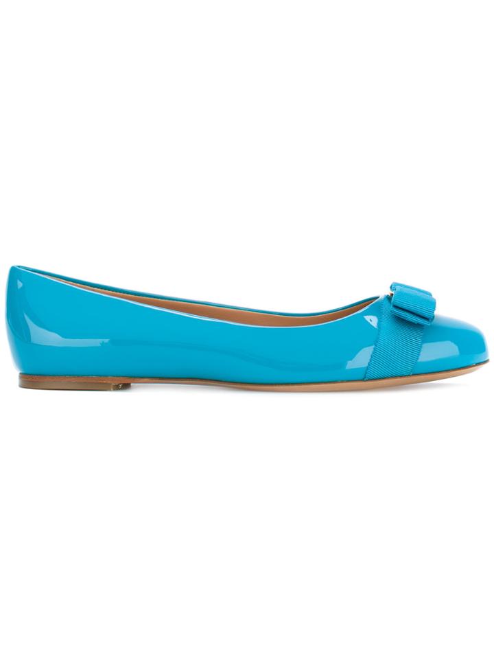 Salvatore Ferragamo Varina Ballerinas - Blue