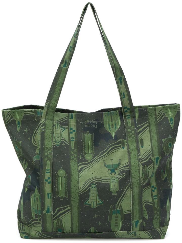Maison Kitsuné Dream Amplifier Print Bag - Green